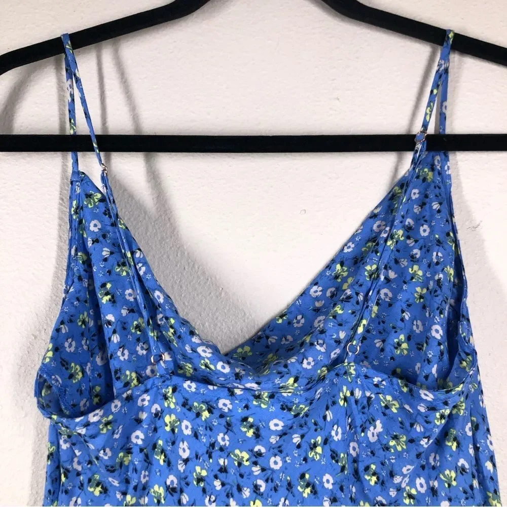 Intimately Free People X REVOLVE Forever Fields Mini Dress In Blue Combo Small